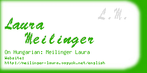 laura meilinger business card